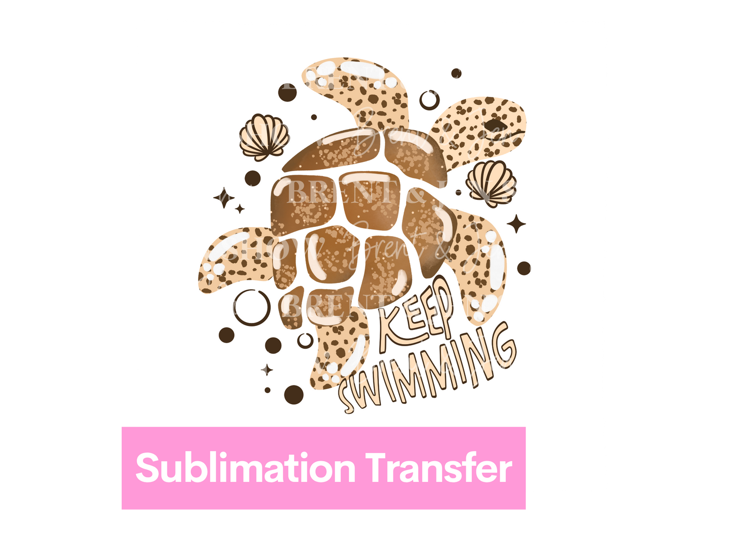Just Keep Swimming DTF/Sublimation Transfer
