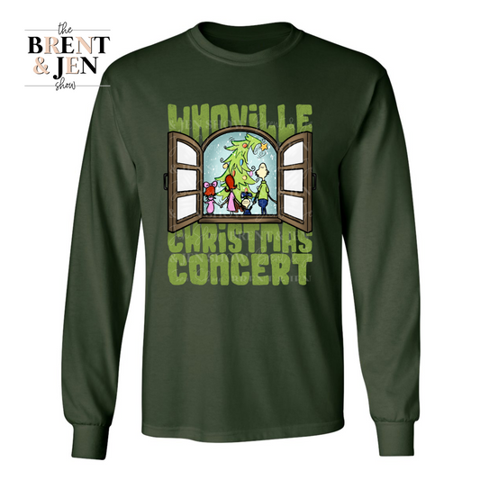 Whoville Christmas Concert Long Sleeve Shirt
