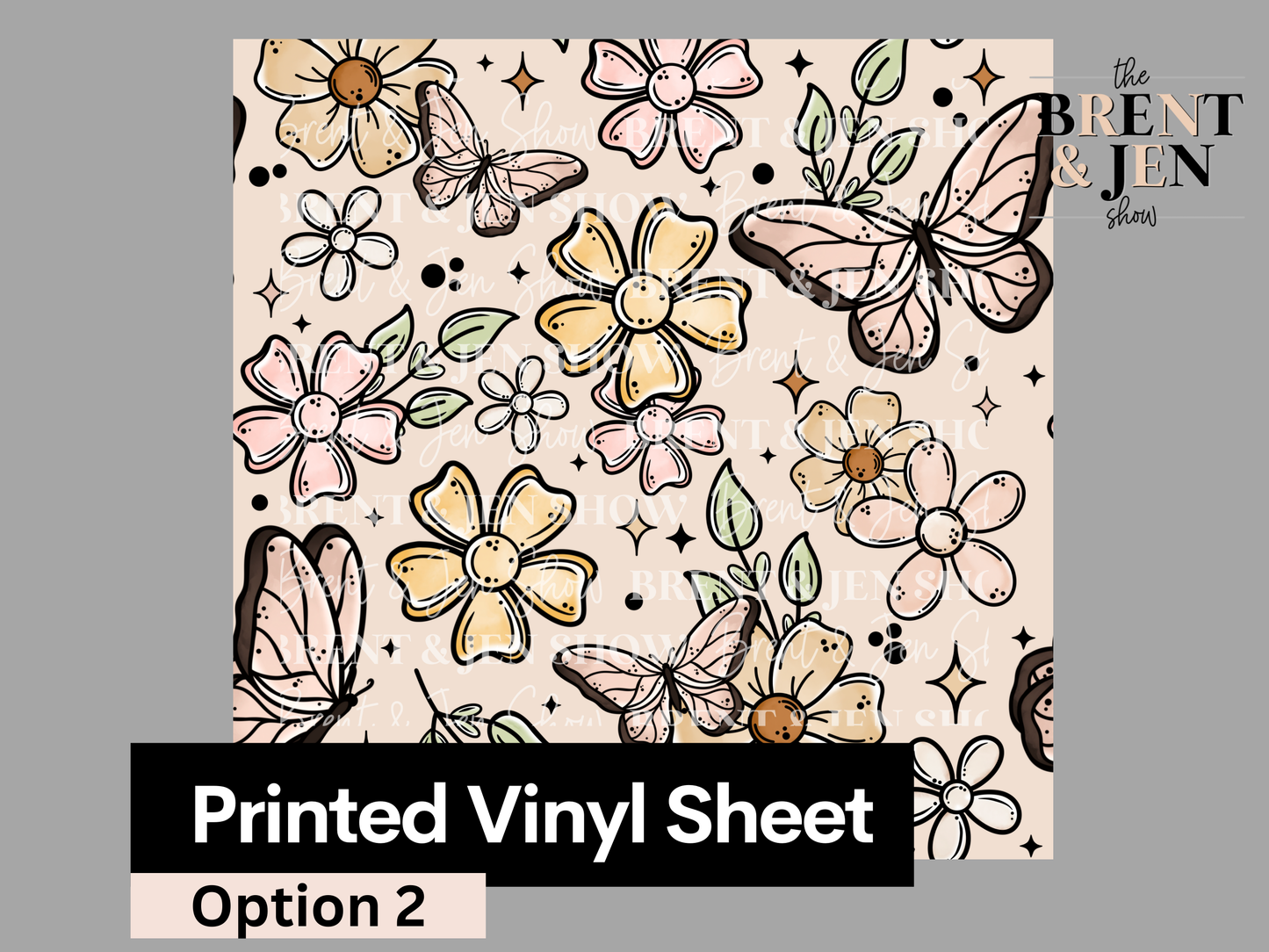 Every Moment Seamless Printed Vinyl Pattern