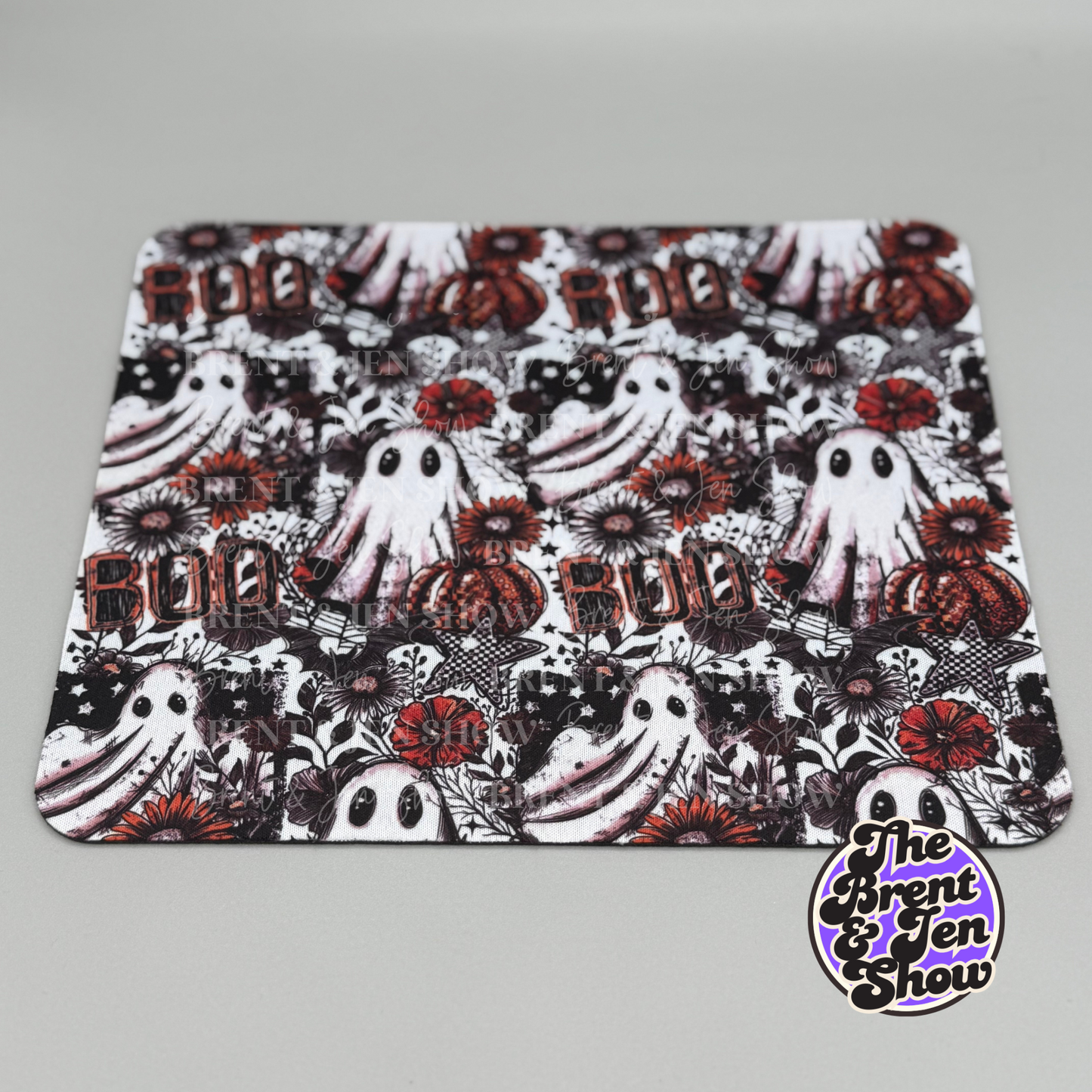 Boo Ghost Mouse Pad