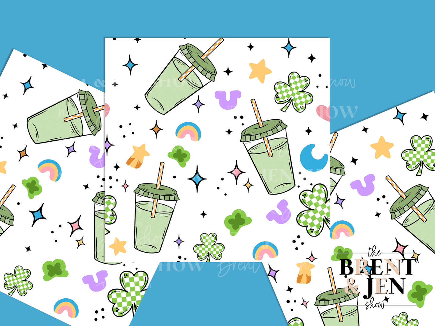 Lucky Charms, Printed Patterned Vinyl