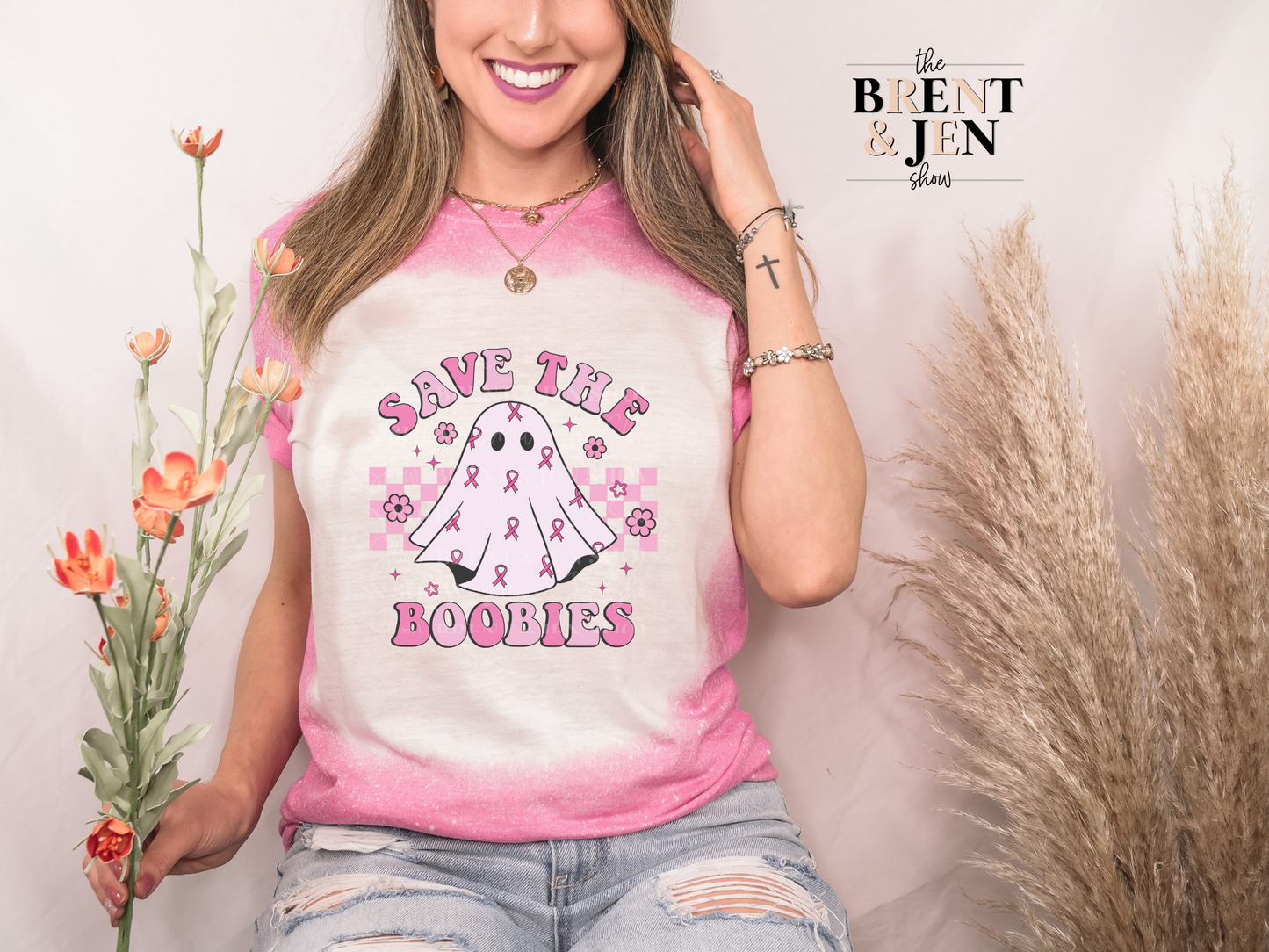 Save the Boobies, Ghost T Shirt