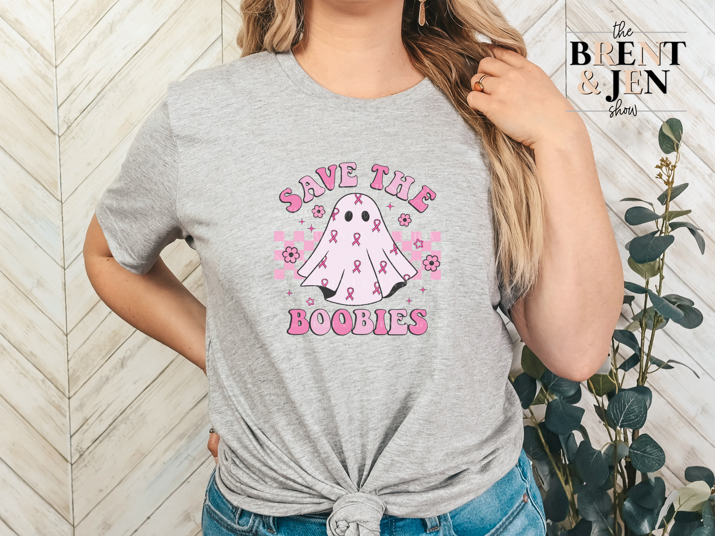Save the Boobies, Ghost T Shirt