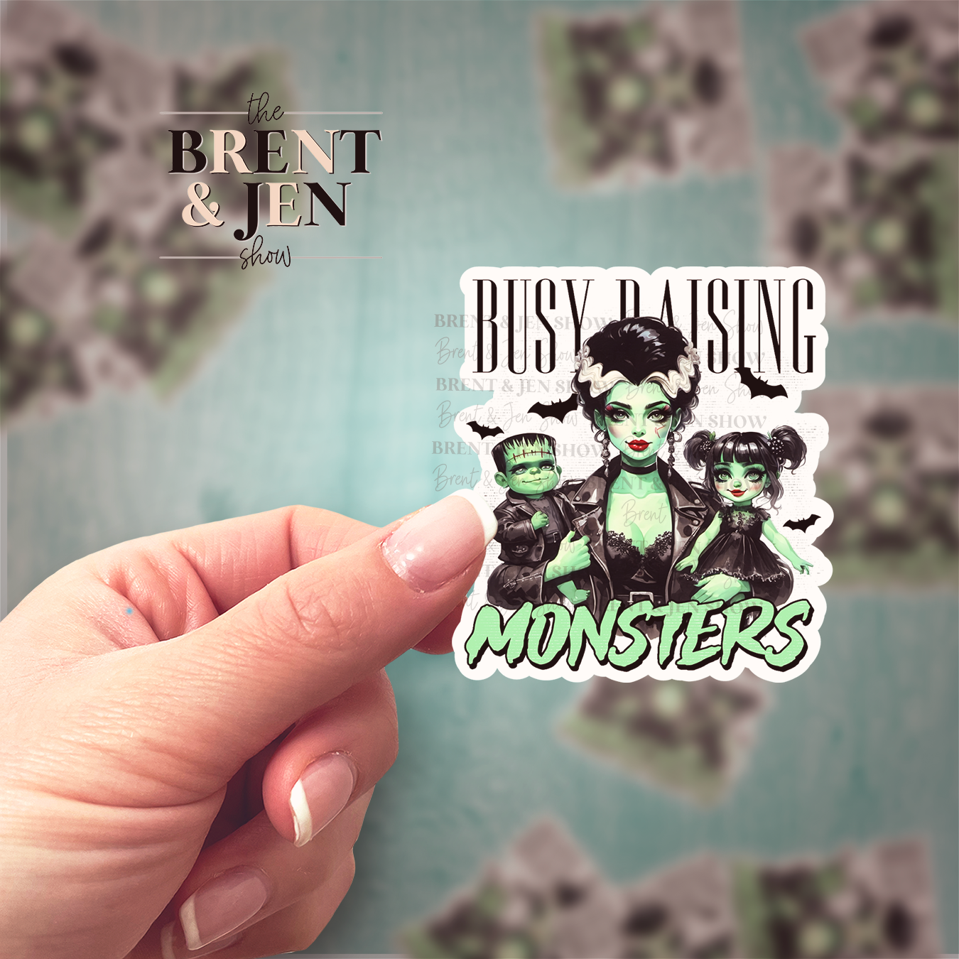 Busy Raising Monsters Sticker