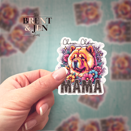 Chow Chow Mama Sticker