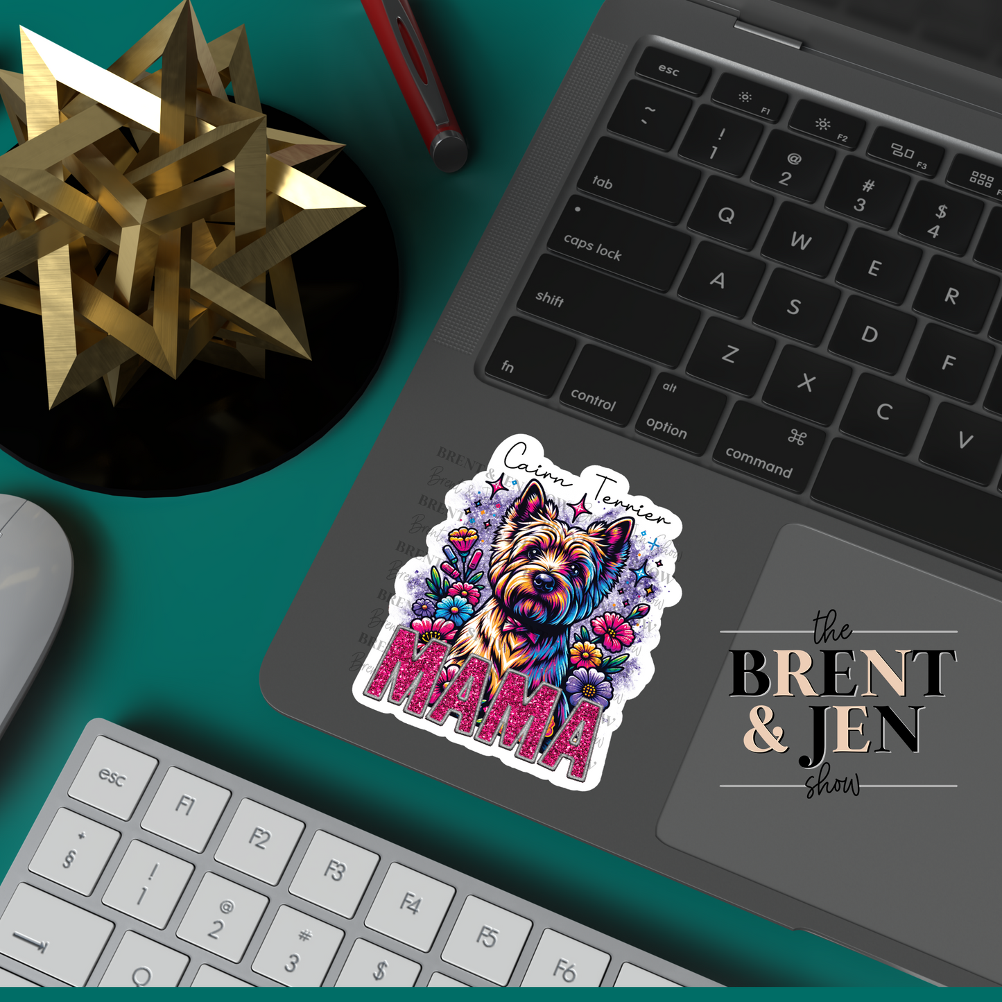 Cairn Terrier Mama Sticker