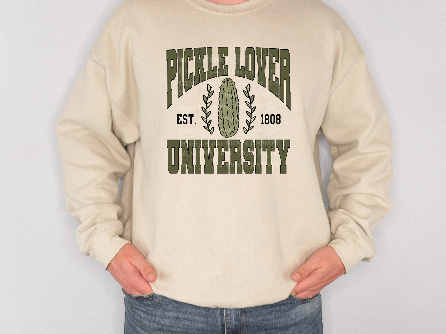 Pickle Lover University Sweatshirt