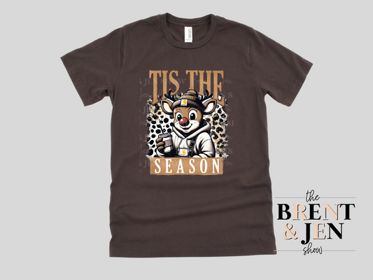 Tis the Season Reindeer T-Shirt