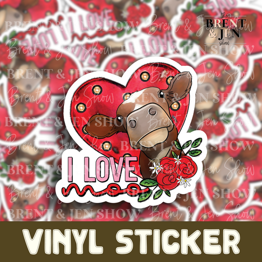 I Love Moo, Sticker