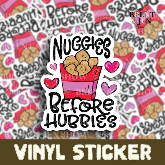 Nuggies Before Hubbies, Sticker