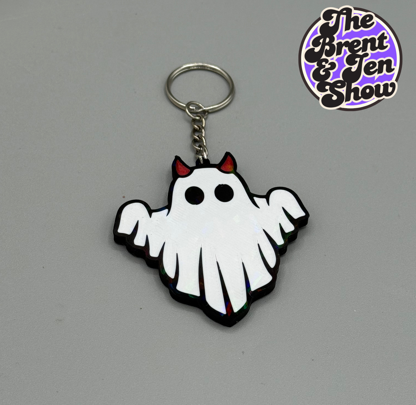 Cute Devil Ghost Keychain