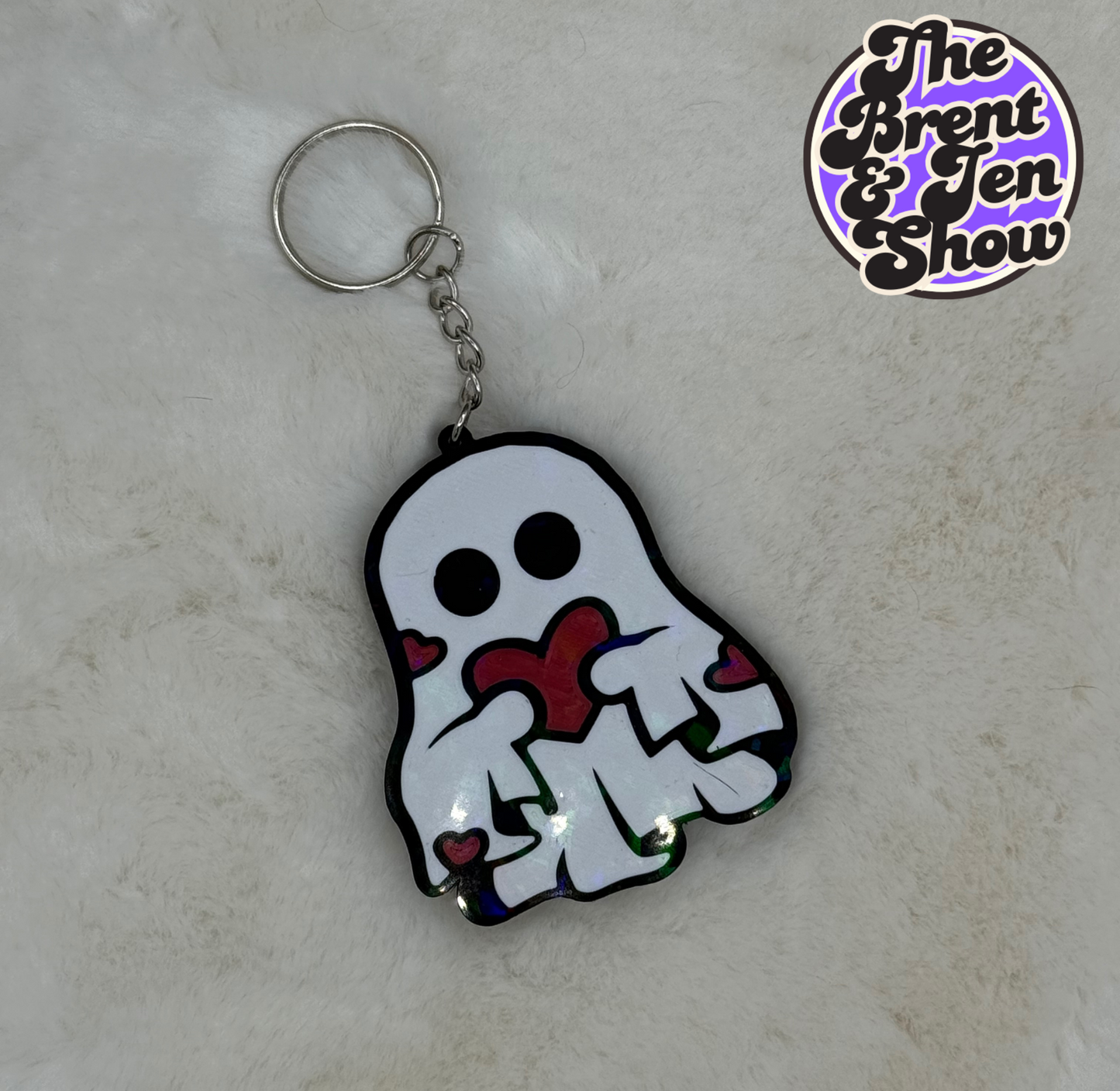 Love Ghost Keychain