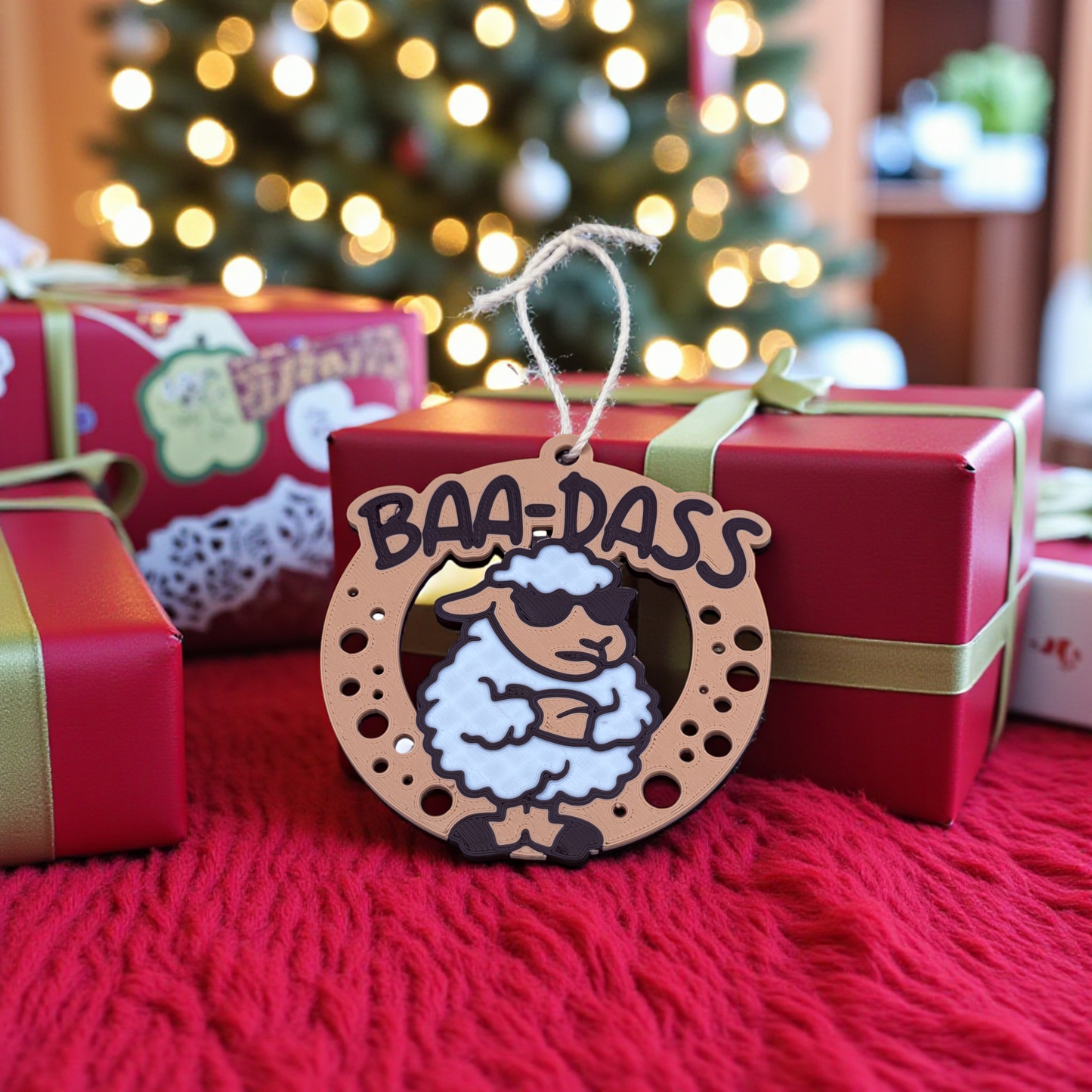 BAA-DASS Sheep Ornament