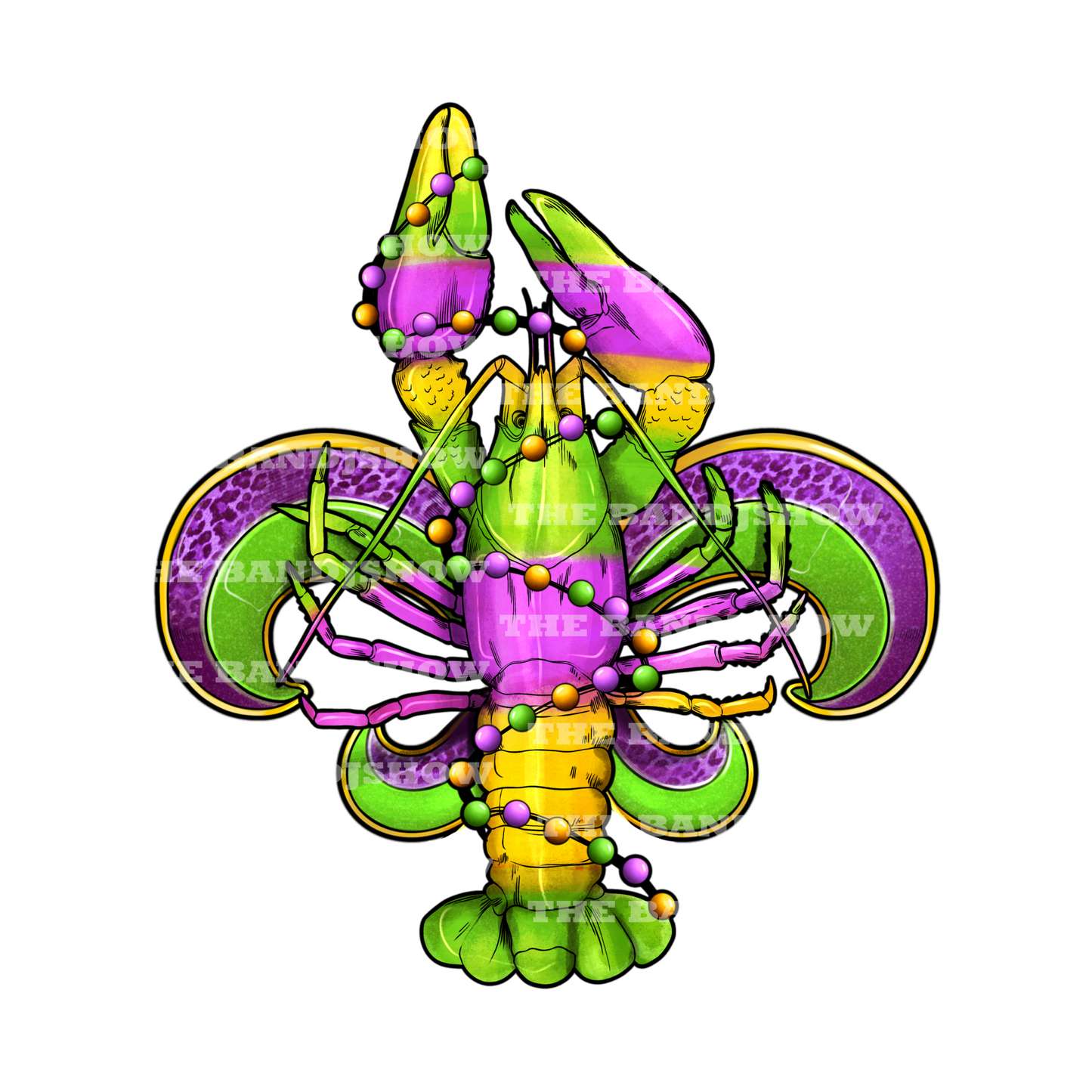 Mardi Gras Crawfish T-Shirt