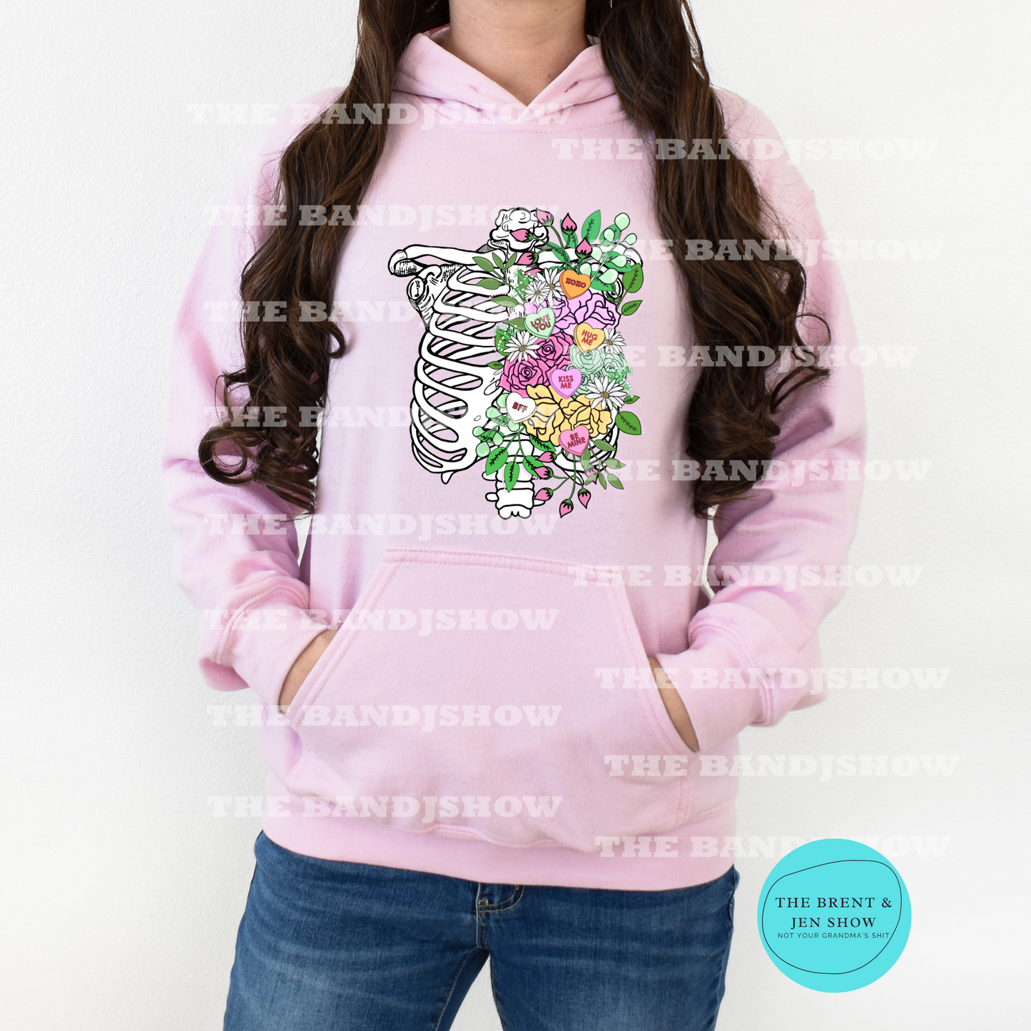 Valentines Skeleton Hoodie