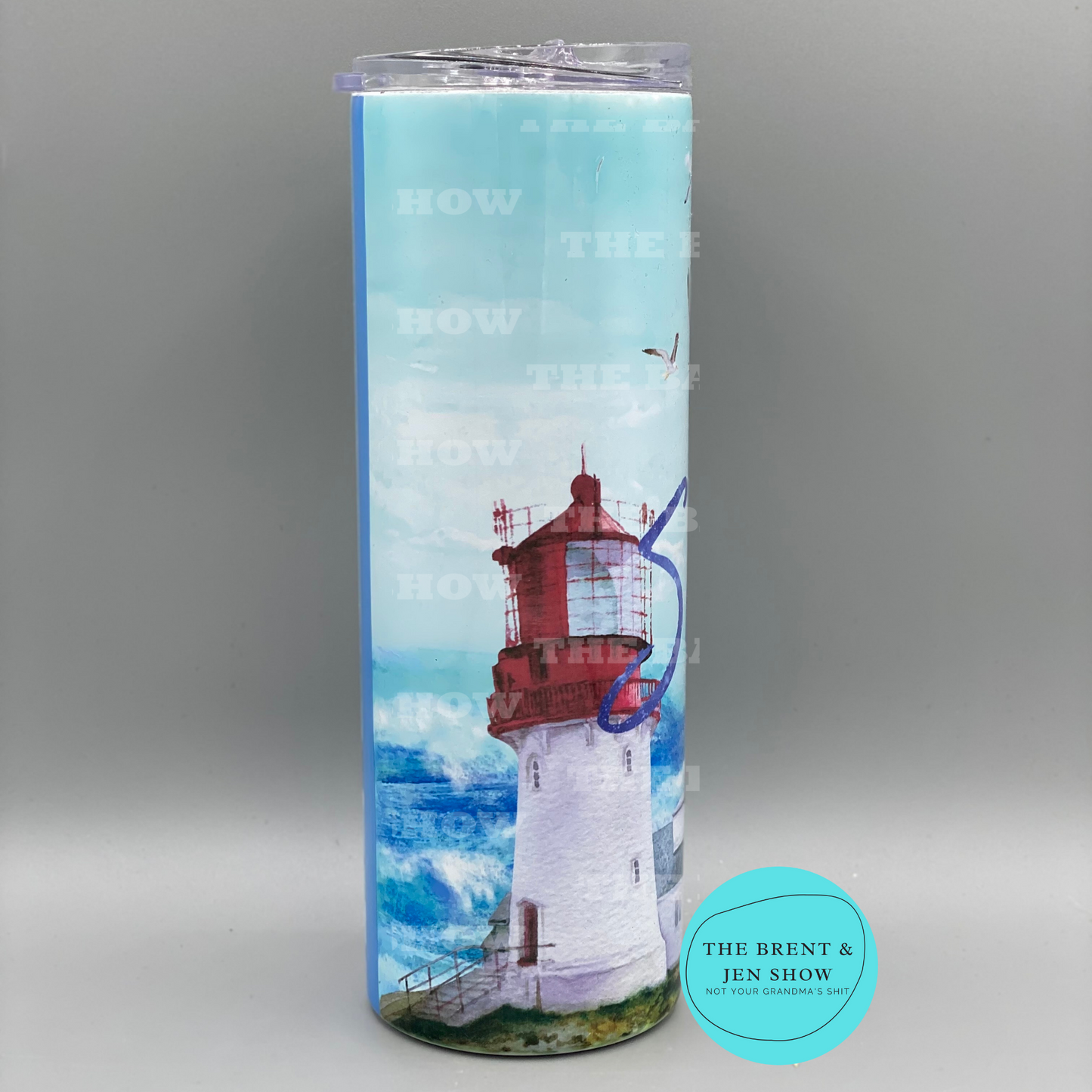 Ready To Ship Let Your Light Shine Lighthouse Sublimation Tumbler 20oz