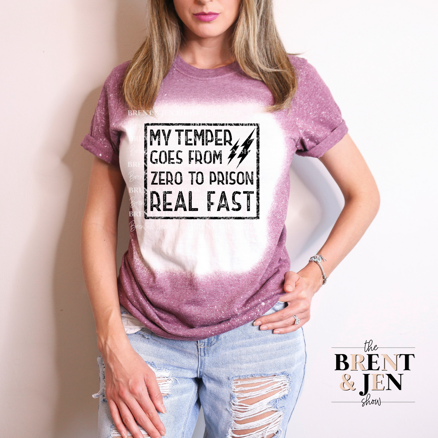 My Temper Goes From Zero To Prison Real Fast T-Shirt