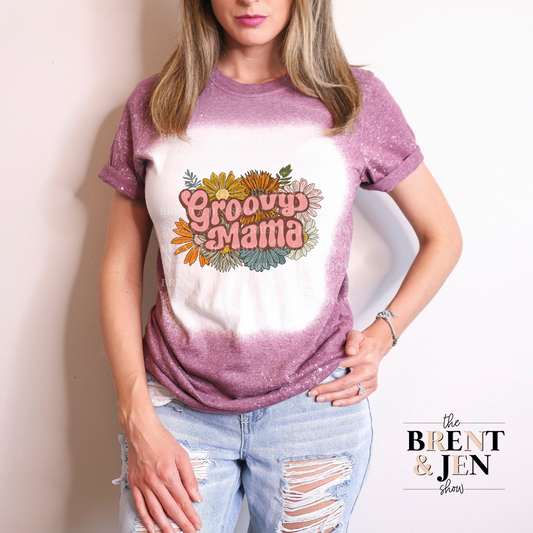 Groovy Mama Floral T-Shirt