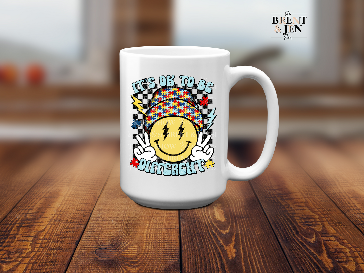 It's Okay To Be Different - Ready to Press Sublimation Transfer/Heat Transfer