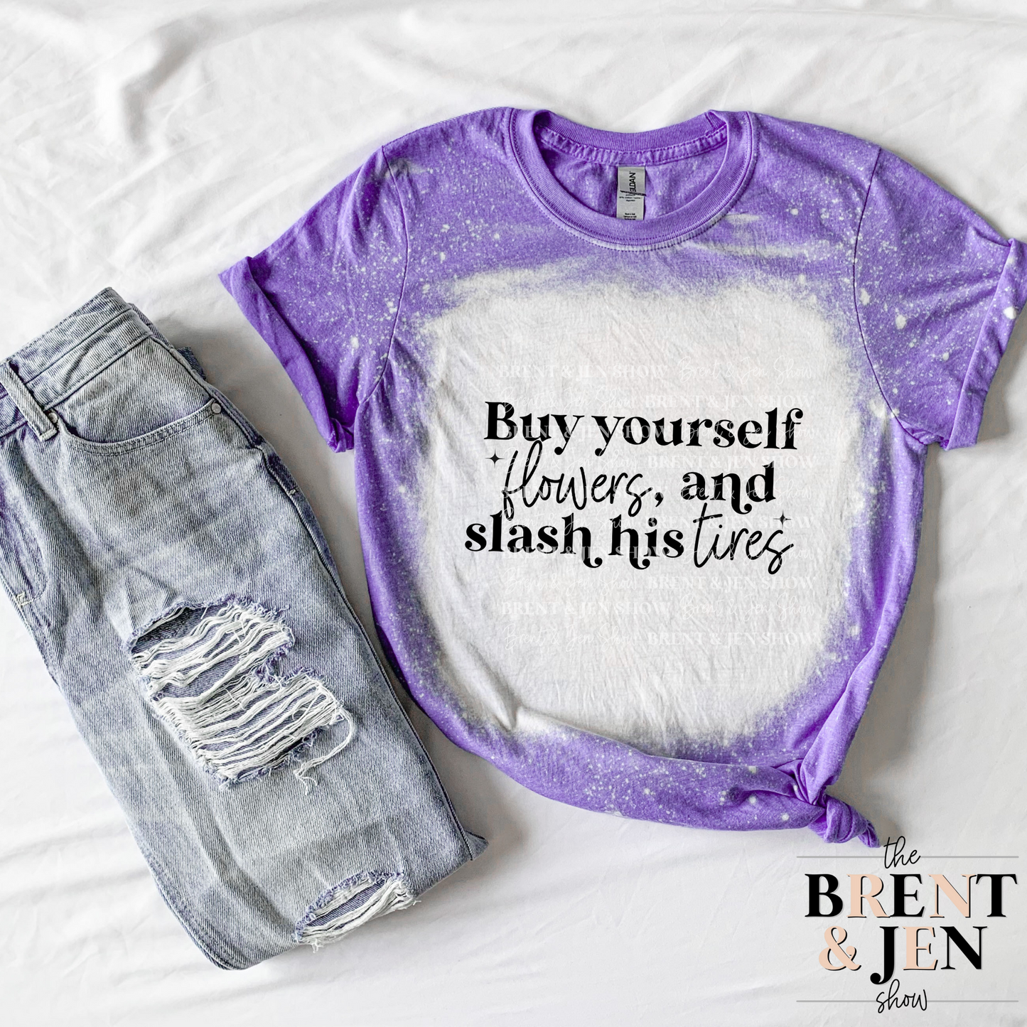 Buy Yourself Flowers & Slash His Tires T-Shirt