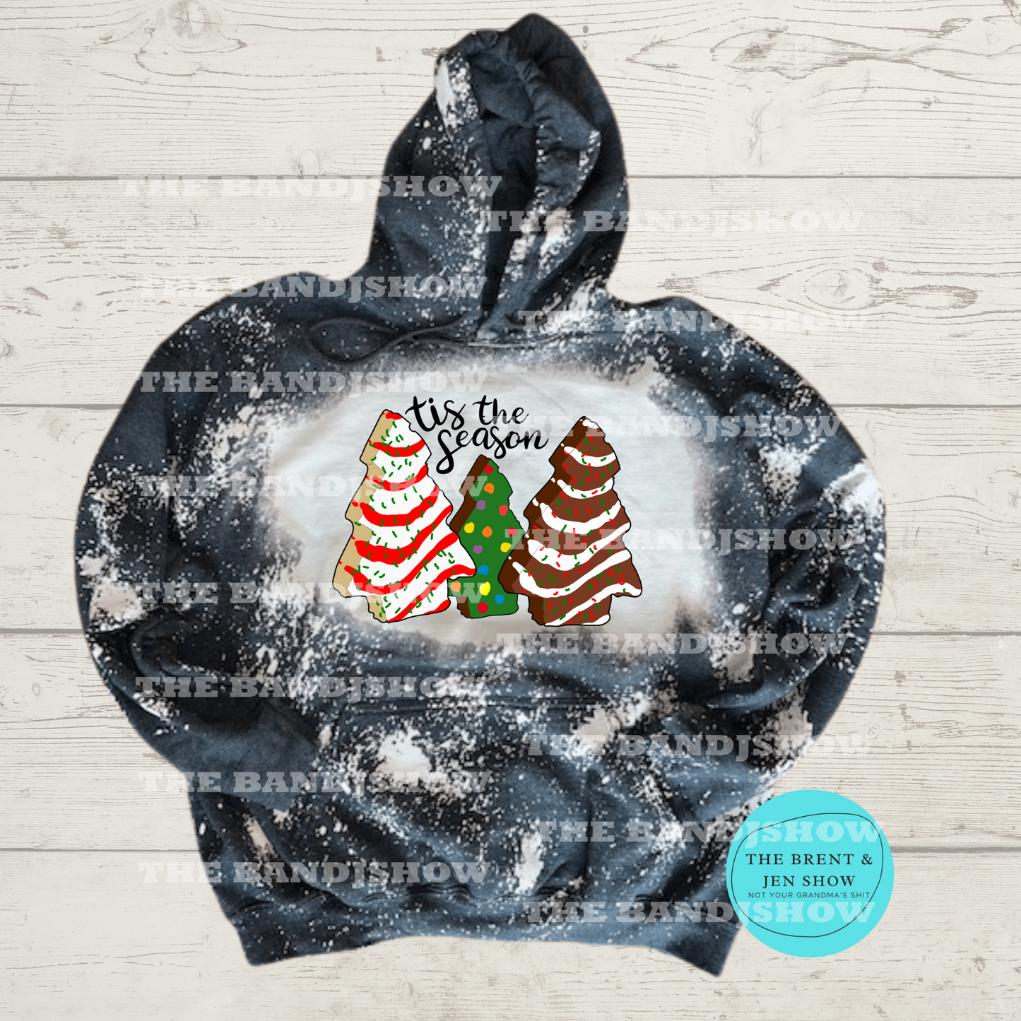 Tis The Season Little Debbie White Trees Hoodie