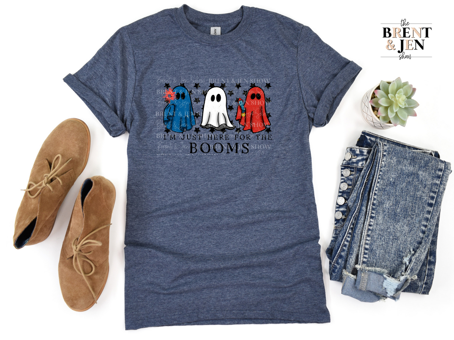 Just Here For the Booms T-Shirt