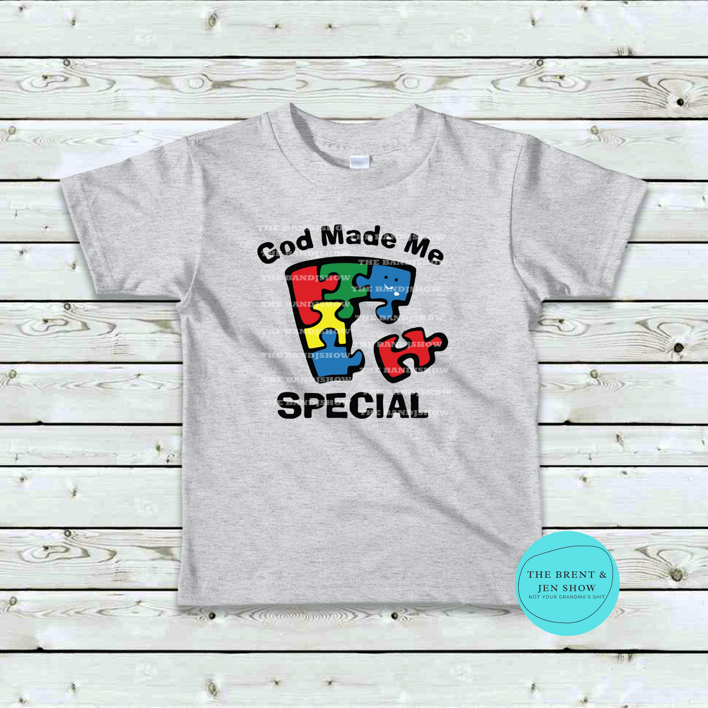 God Made Me Special Kids T-Shirt