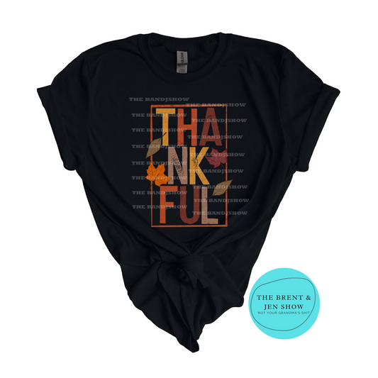 Thankful Fall Leaves T-Shirt