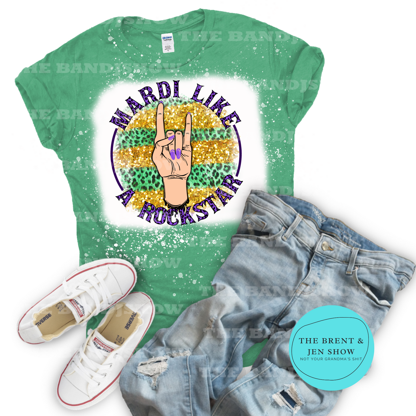 Mardi Like a Rockstar T-Shirt