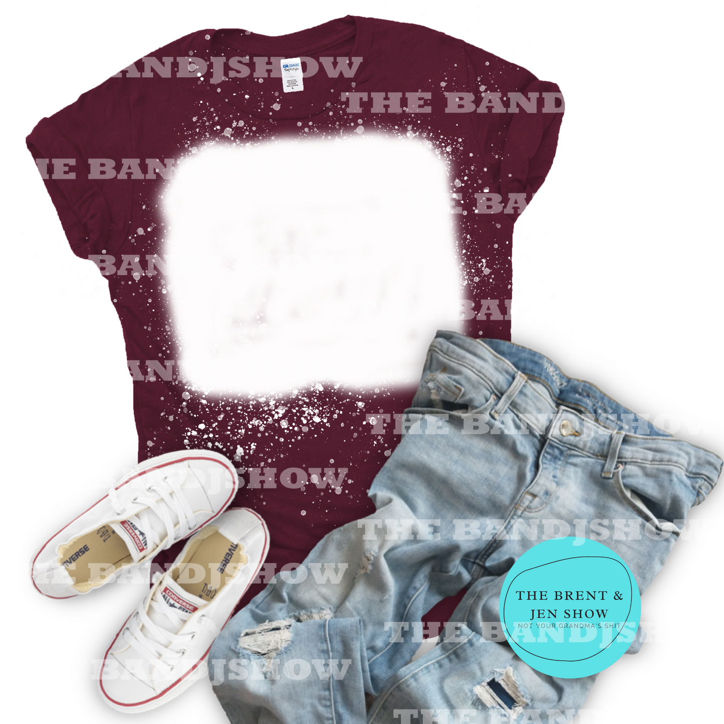 Custom Bleached Tee