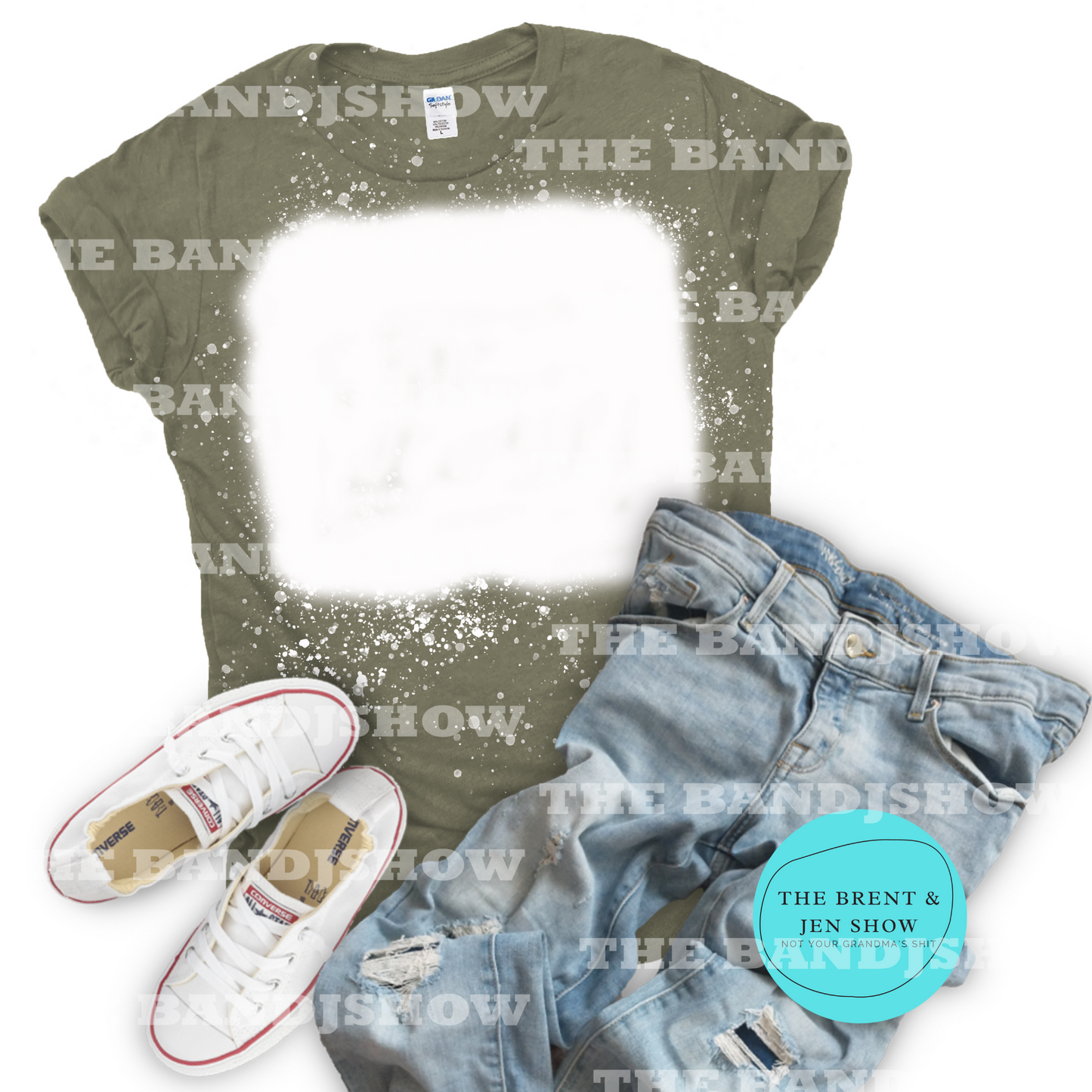 Custom Bleached Tee
