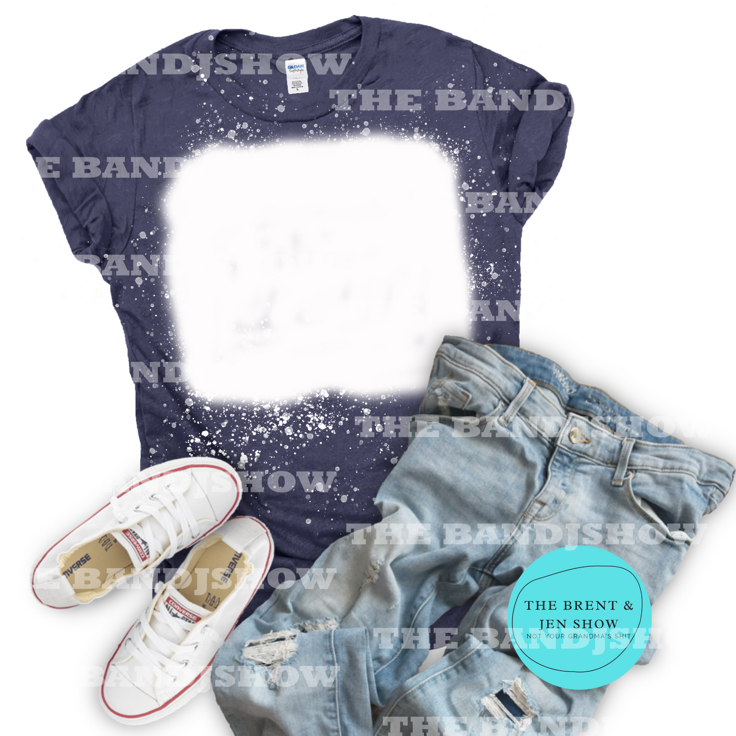 Custom Bleached Tee