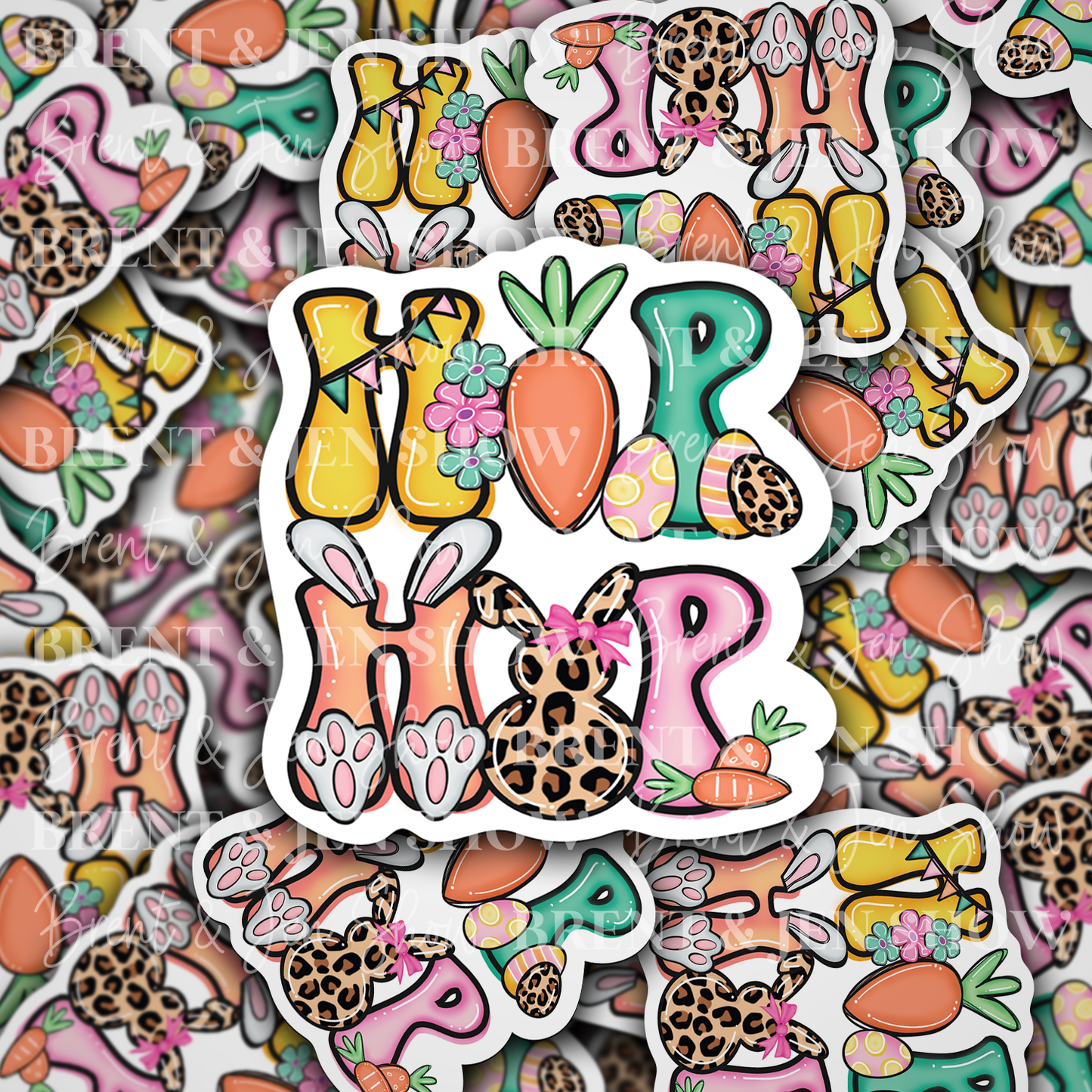 Hip Hop Vinyl Sticker