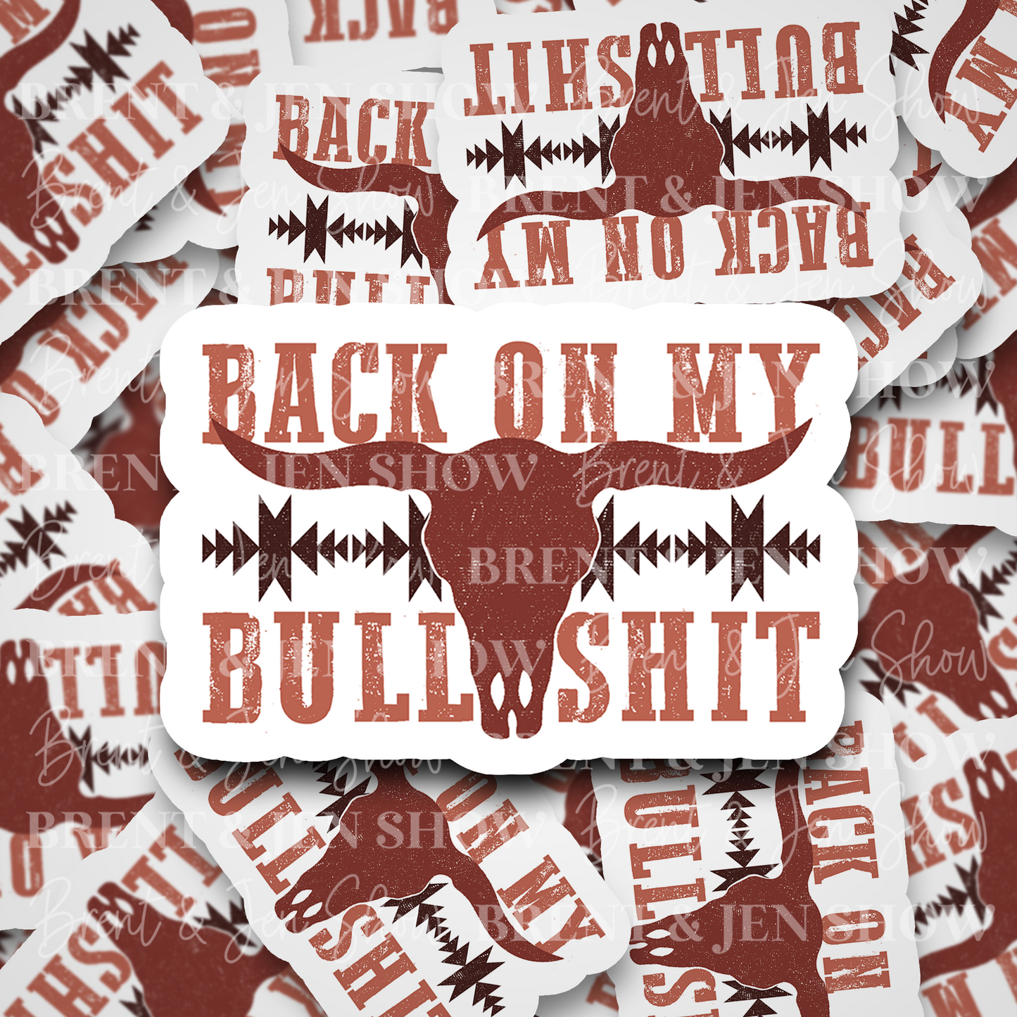 Back on my BS Vinyl Sticker