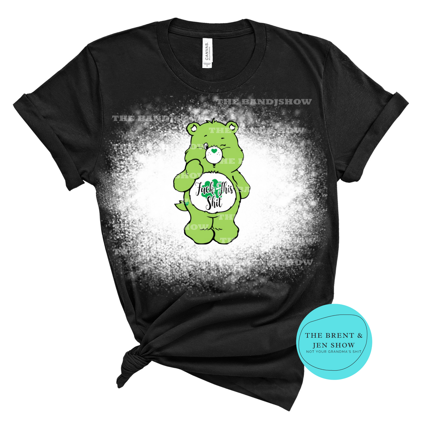 Green Swear Bear T-Shirt