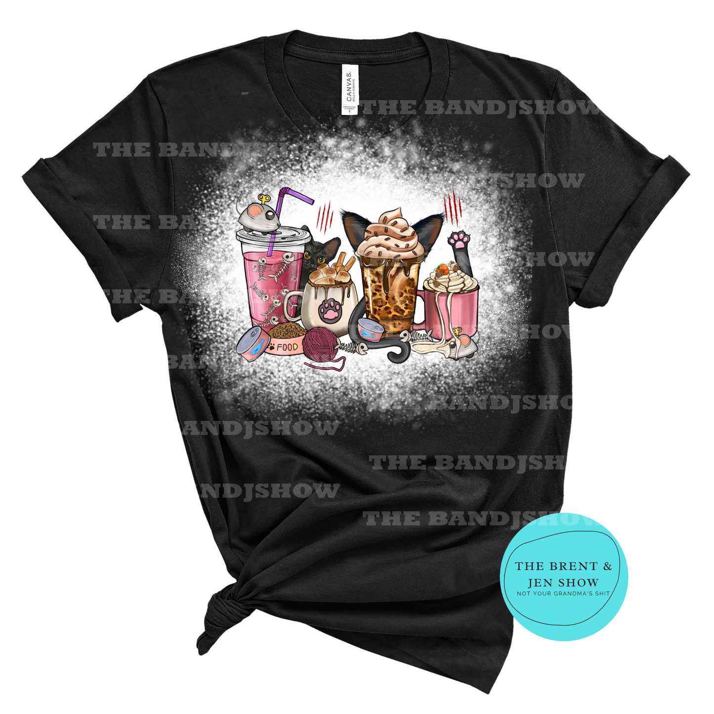Cat Coffee Lover T-Shirt