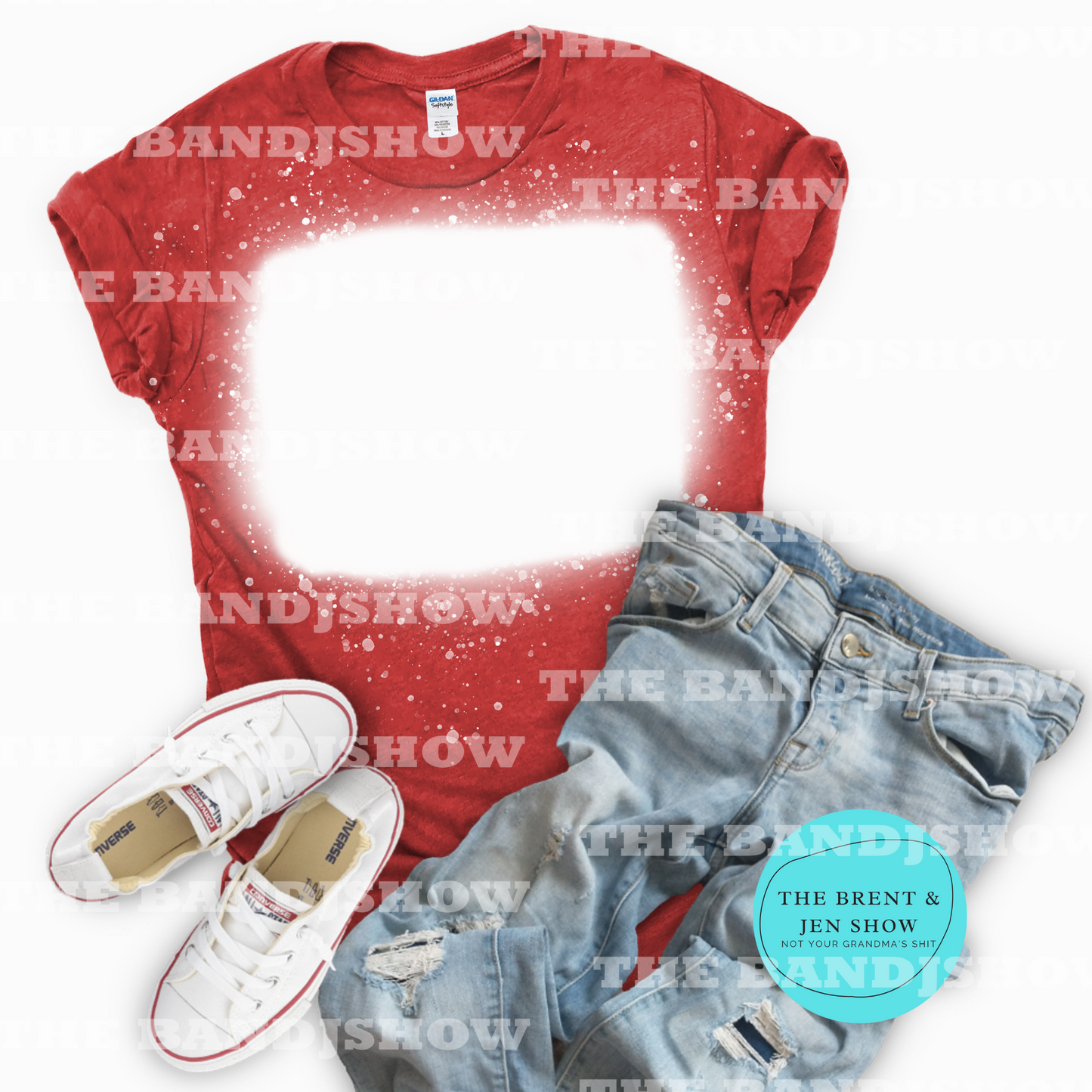 Custom Bleached Tee