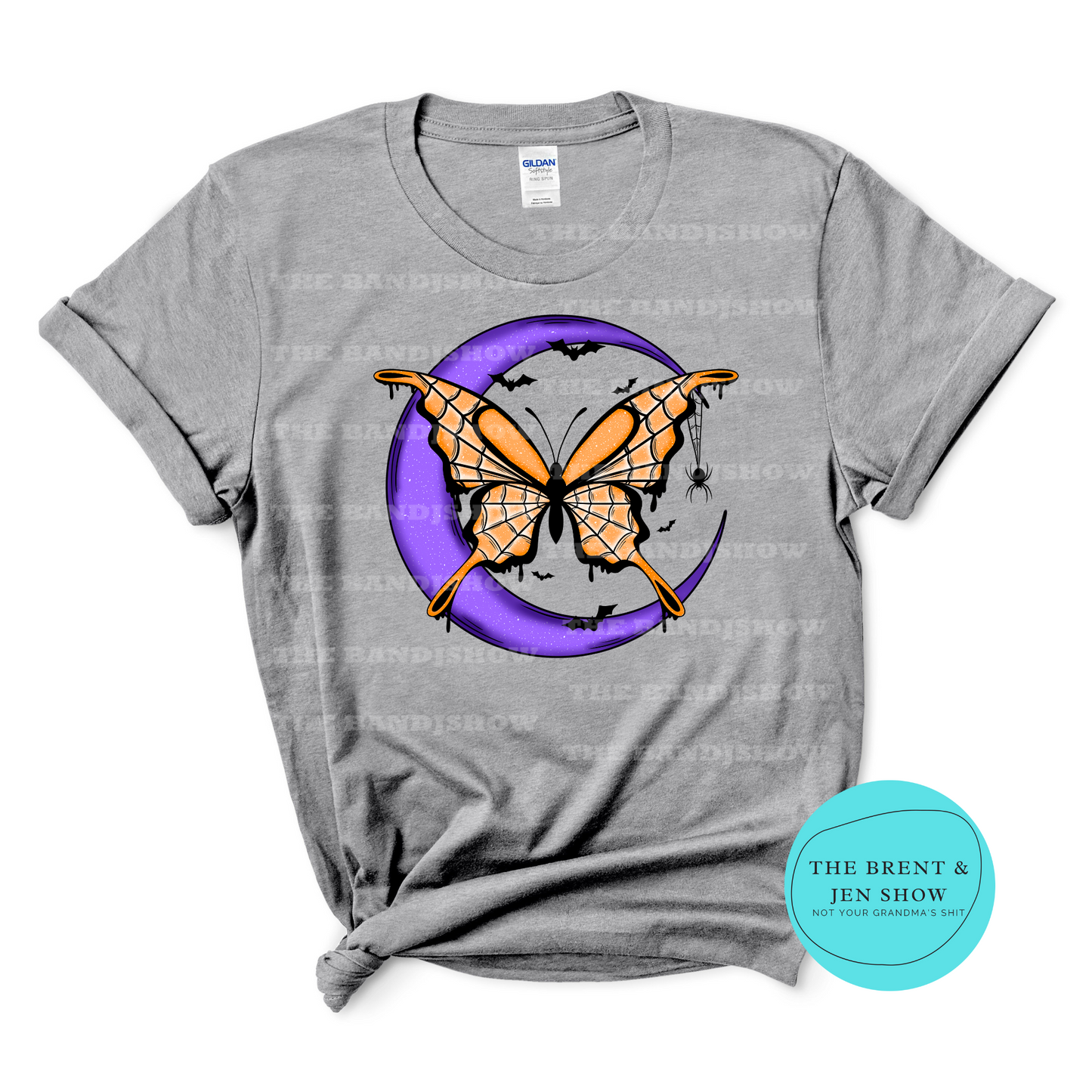 Butterfly, Bats & Moon T-Shirt