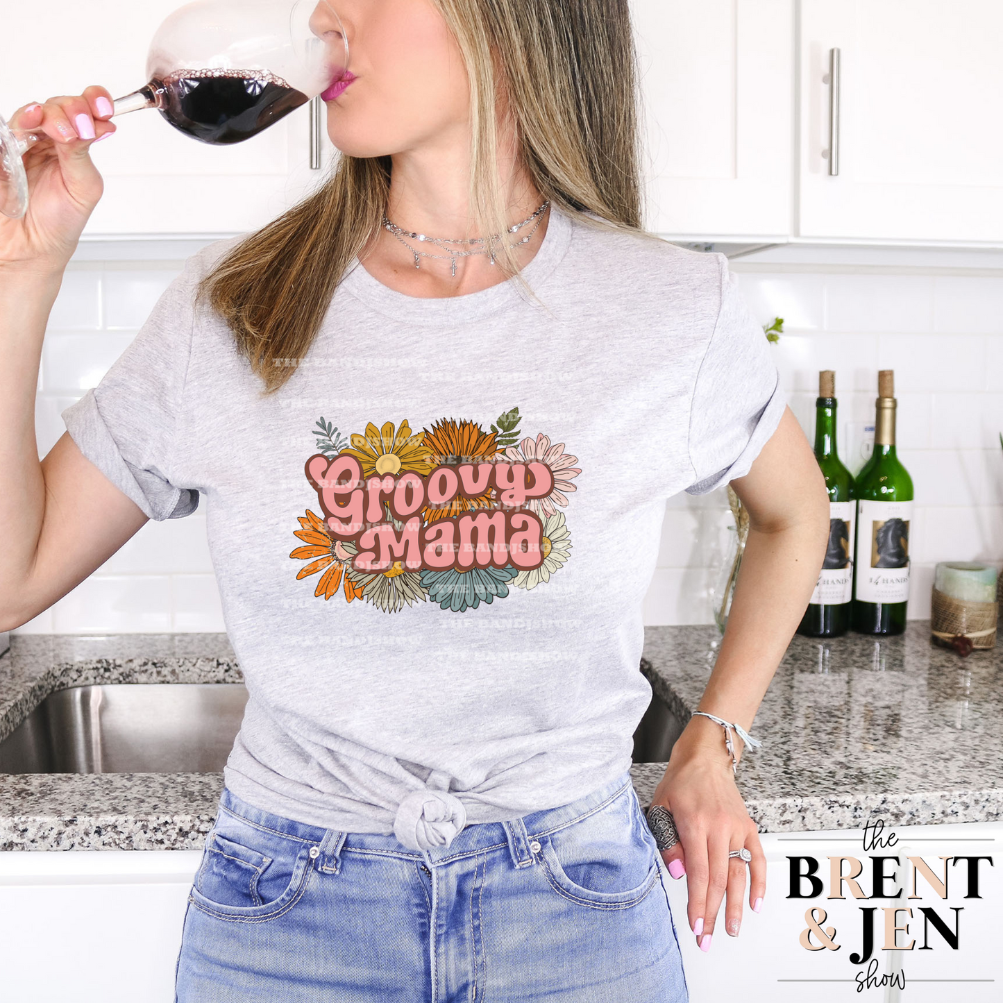 Groovy Mama Floral T-Shirt