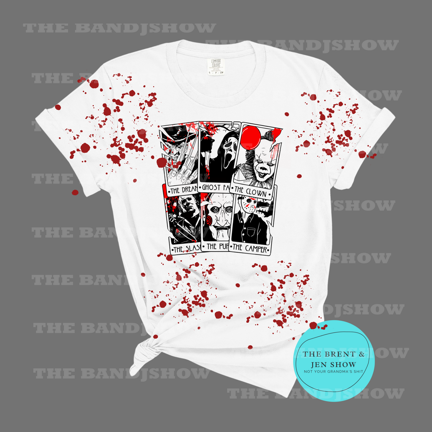 Spooky Season Horror Tarot Card T-Shirt