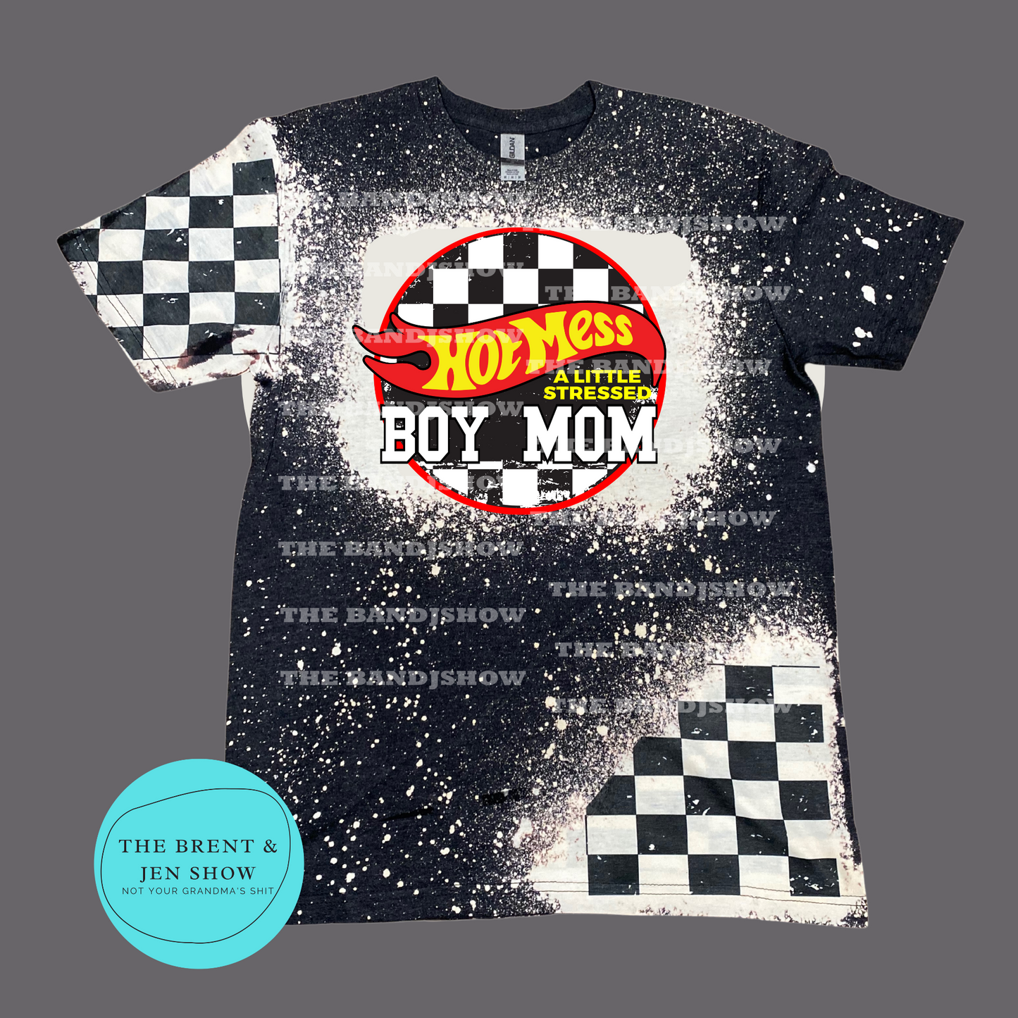 Hot Mess a Little Stressed Mama T-Shirt