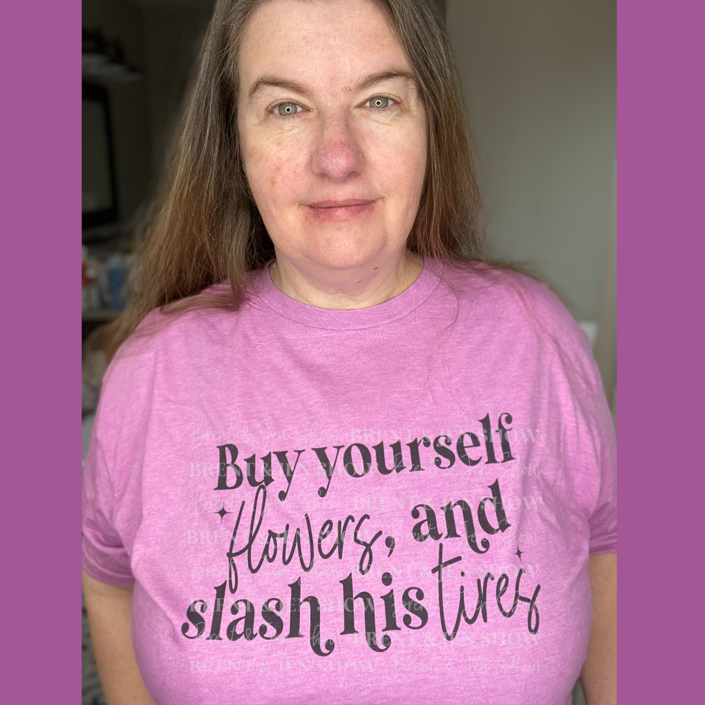 Buy Yourself Flowers & Slash His Tires T-Shirt