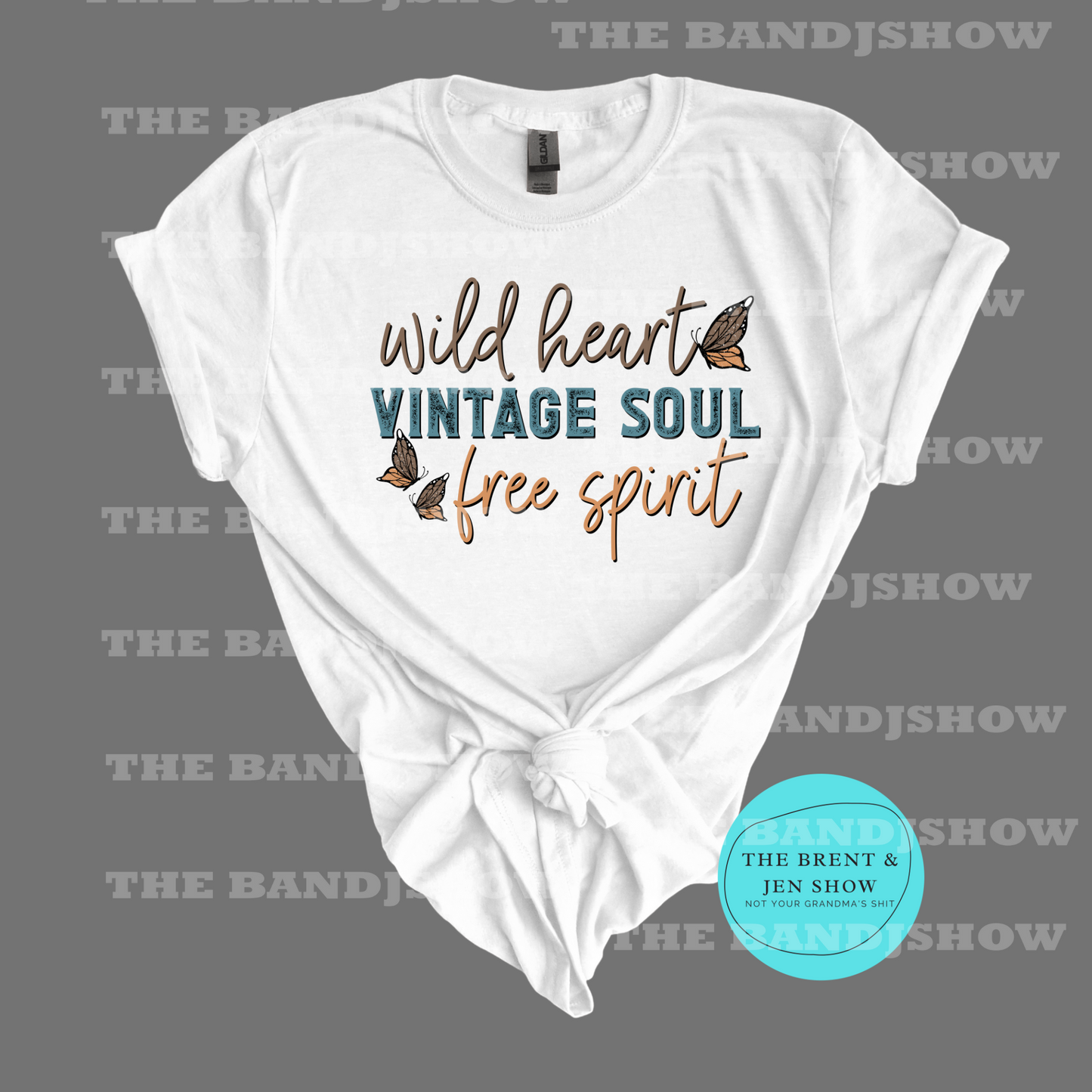 Wild Heart Vintage Soul Free Spirit T-Shirt
