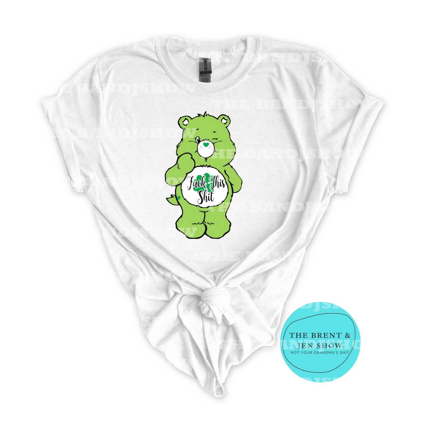 Green Swear Bear T-Shirt