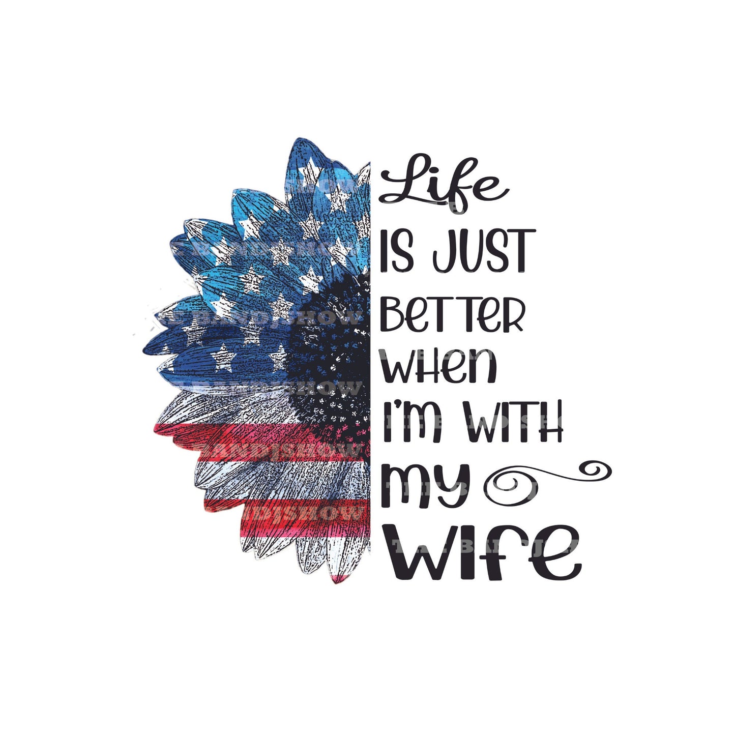 Life is Just Better With my Wife - Decal - Vinyl Sticker - Decal - Tumblers, Windows, Laptops etc.