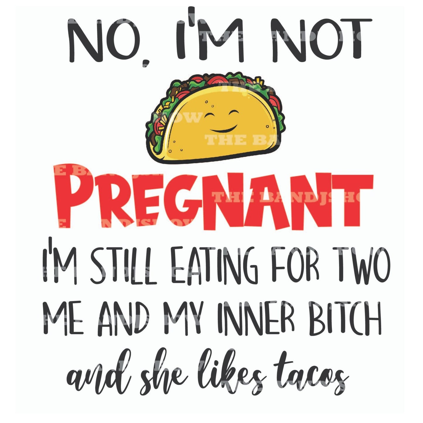 Eating for my Inner Bitch Sticker - Decal - Vinyl Sticker - Decal - Tumblers, Windows, Laptops etc.