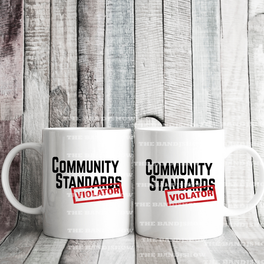Community Standards Violator Mug
