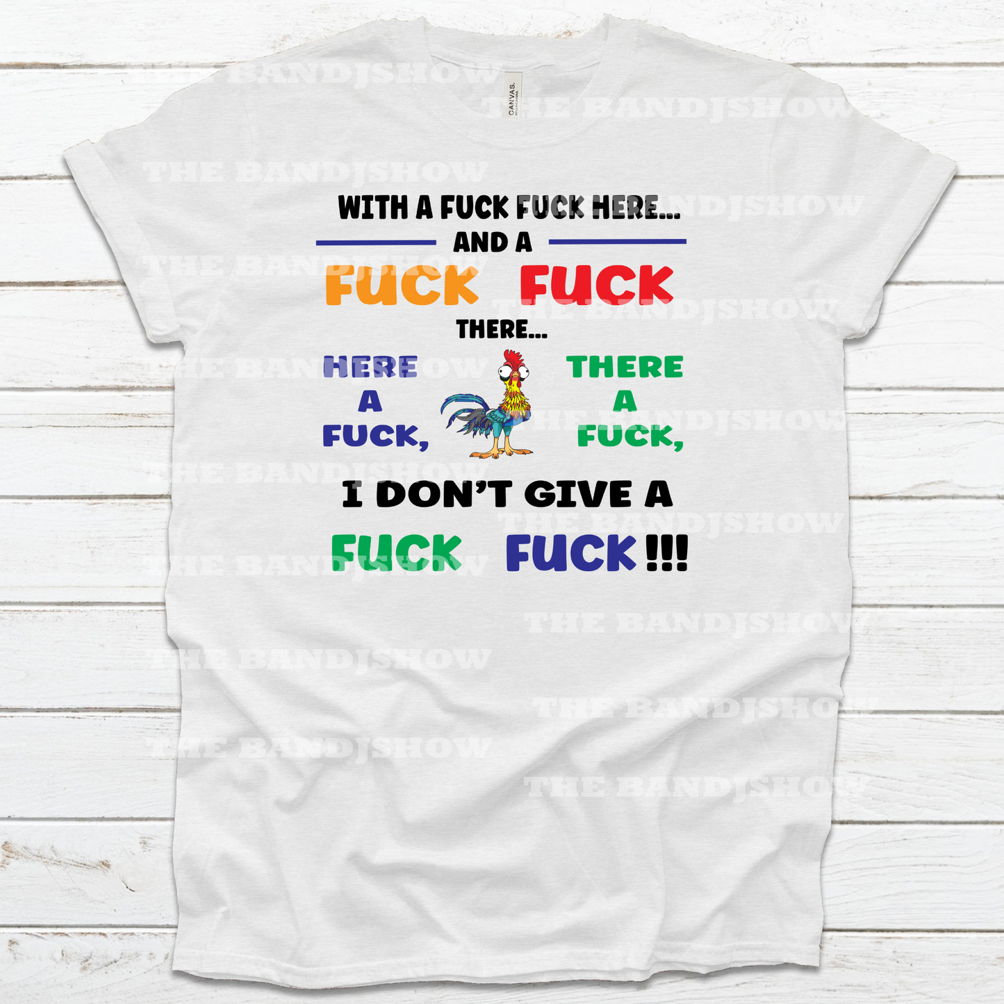 Old Macdonald Chicken T-Shirt Adult Humor
