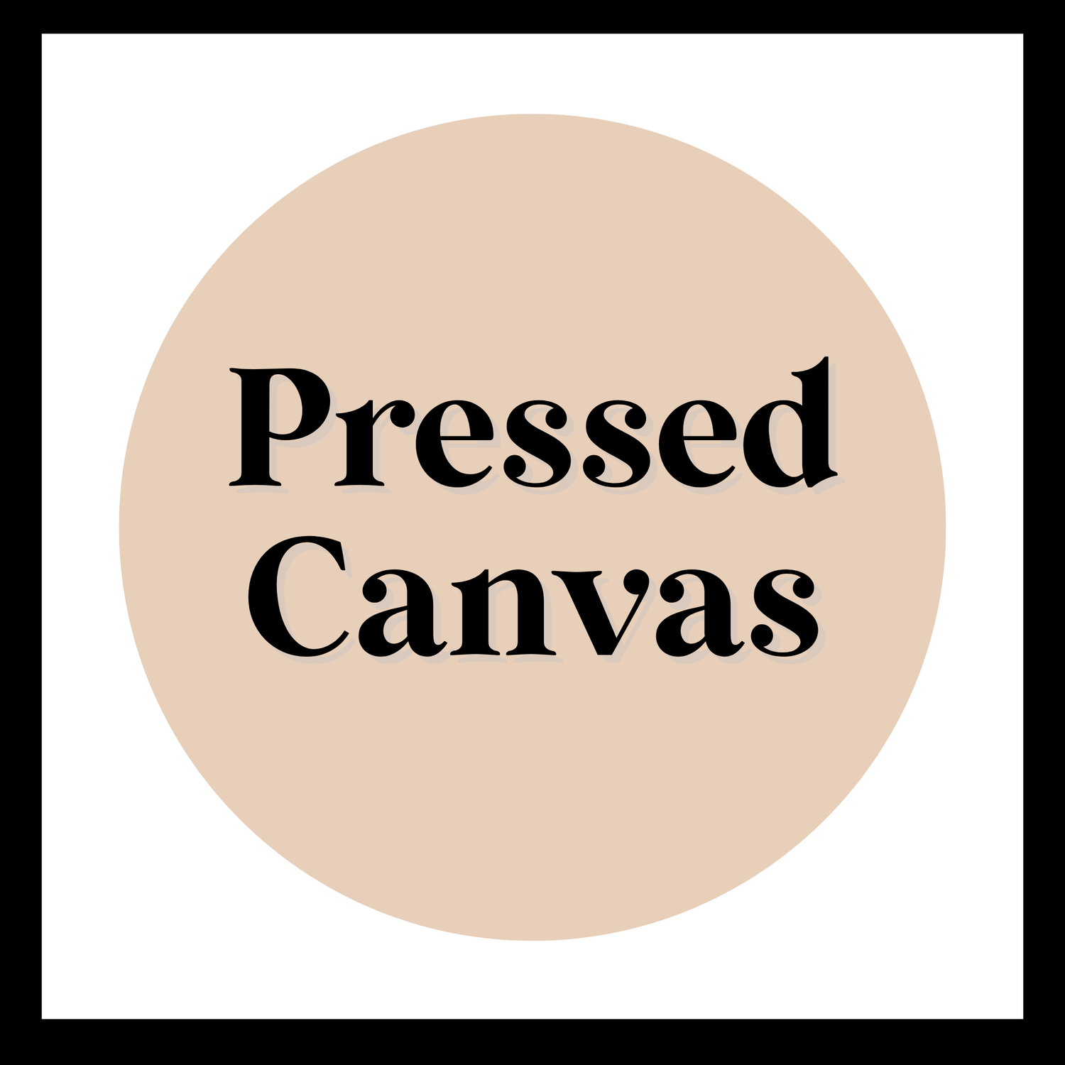 Pressed Canvas