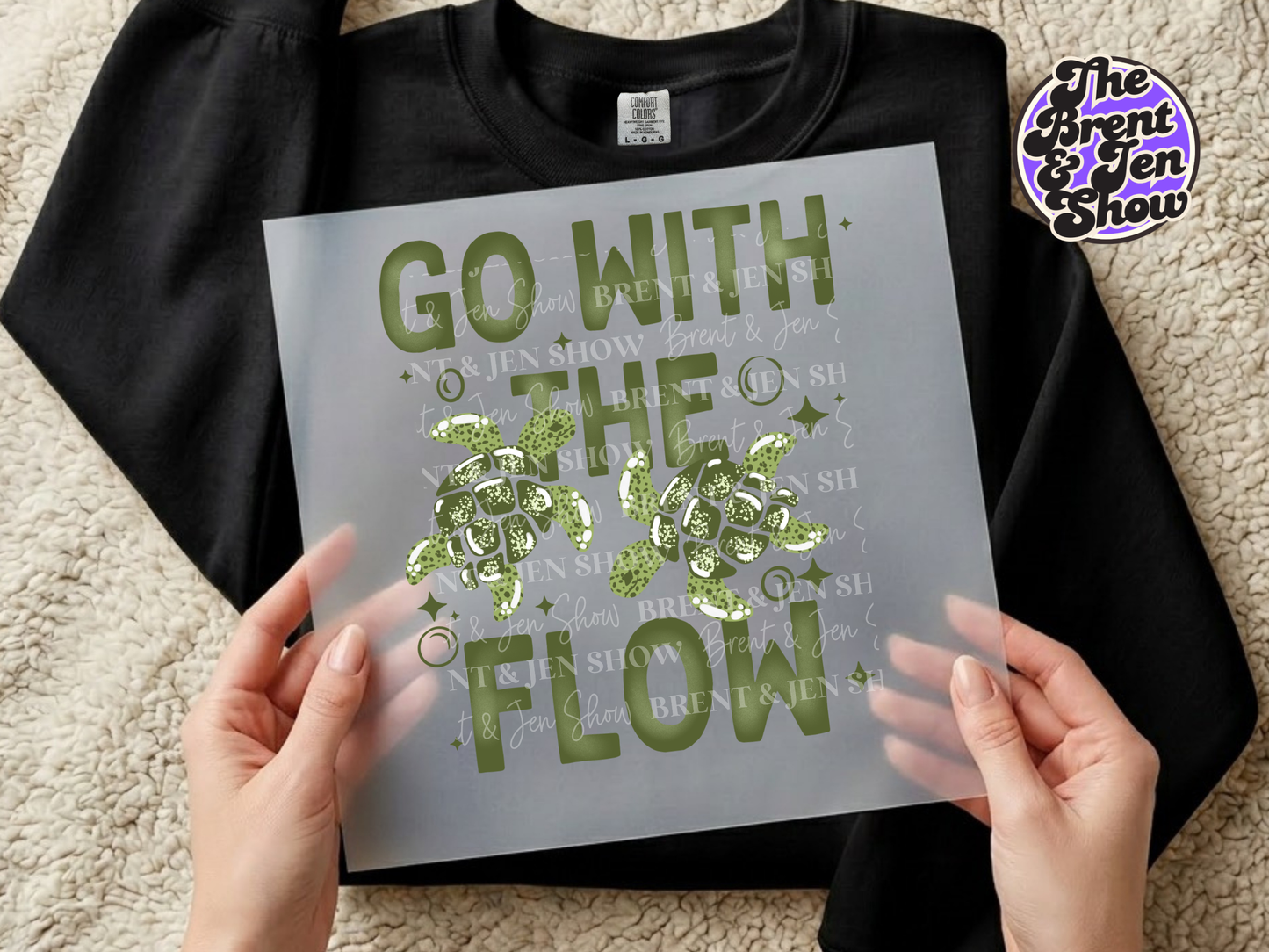 Go With The Flow Transfer DTF/Sublimation